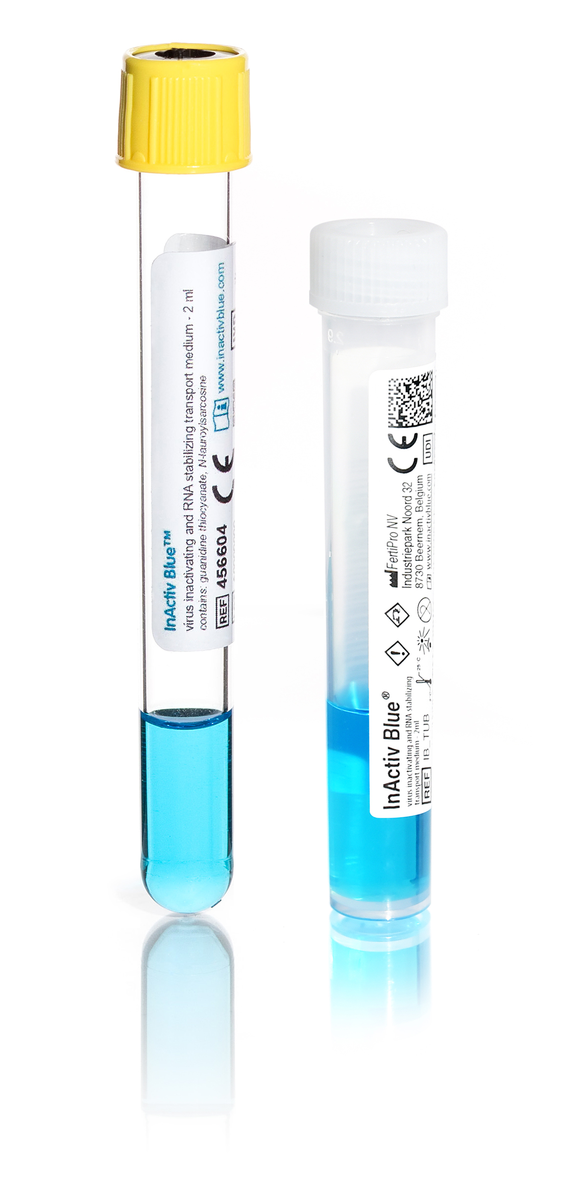 InActiv Blue tubes